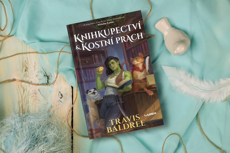 Legendy a latéčka namlsaly čtenáře na feel-good fantasy, prequel Knihkupectví a kostní prach pokračuje ve vytyčené cestě. Co dělala sympatická orkyně Viv, než si založila kavárnu?